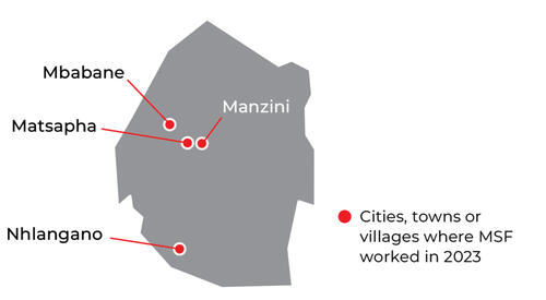 Eswatini IAR Map 2023