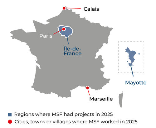 Country map for the IAR 2025.