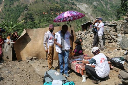 NFI kit distribution in Nepal