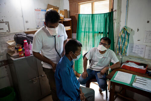 TB & HIV healthcare in Manipur, India.