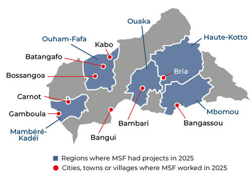 Country map for the IAR 2025.