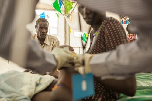 Malaria and malnutrition in South Sudan, Bentiu PoC, Sept 2015 Brendan Bannon.