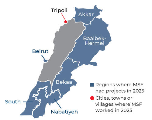 Country map for the IAR 2025.