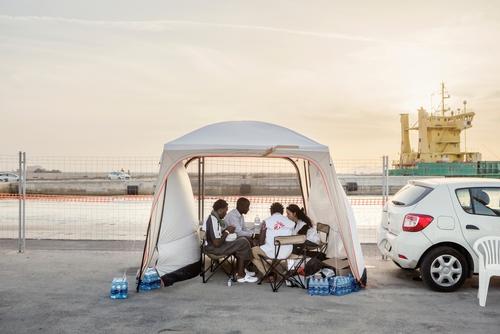 Trapani Italy - refugee reception and mental health