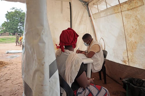 Emergency intervention in Nampula