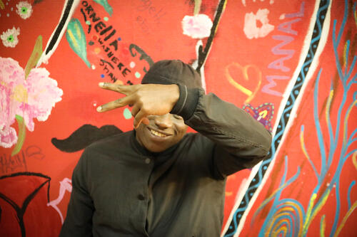Seydou is 16 years old and he is from Ivory Coast.