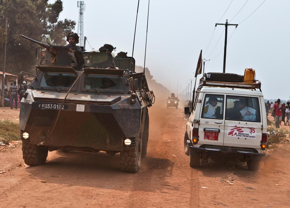 Violence in CAR. Bangui