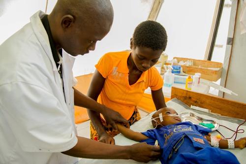 Malnutrition and malaria in Manono health zone