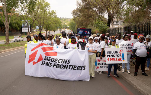 Protest in South Africa