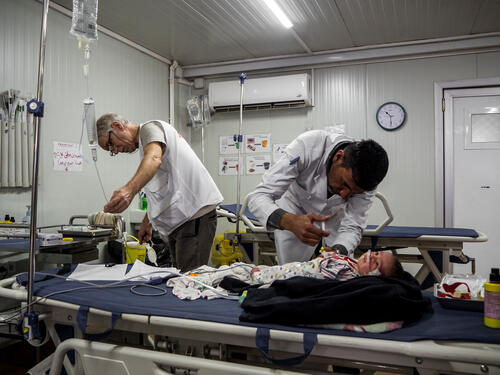 Mosul : Qayyarah hospital