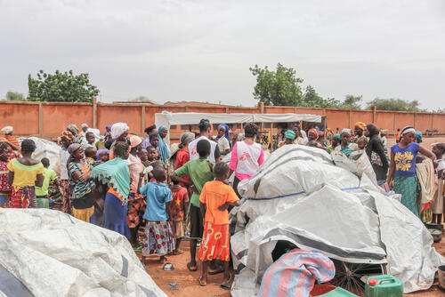 النازحون في كايا، بوركينا فاسو