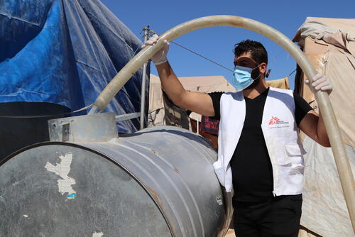 أنشطة أطباء بلا حدود في سوريا