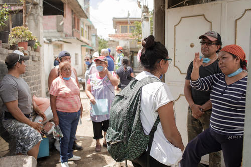 MSF provides psychosocial support to those affected by the earthquake in Mexico.
