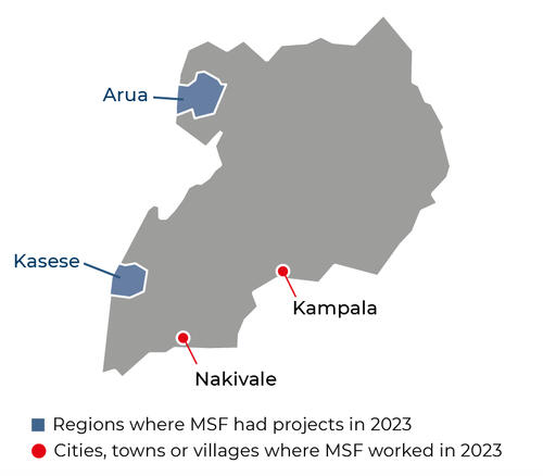 Uganda IAR map 2023