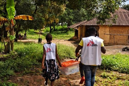 MSF’s health promotion team field visit