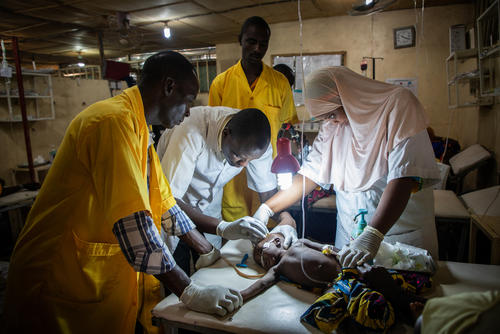 وحدة طب الأطفال في ماغاريا في النيجر