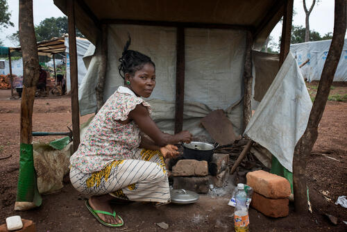 مخيم أداغوم للاجئين ولاية كروس ريفر، نيجيريا