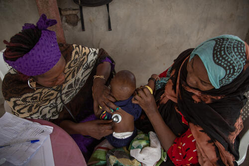 Medical activities for the population in Massakori -11