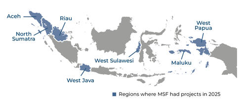 Country map for the IAR 2025.