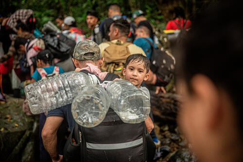 Migrants in transit in Ecuador, Colombia and Panama