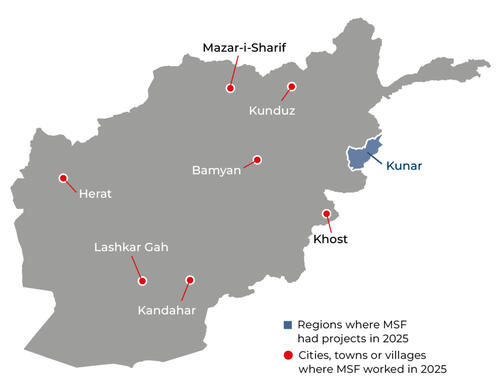 Country map for the IAR 2025.