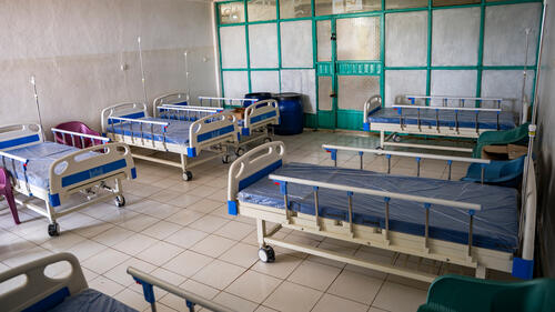 MSF-built 6 bed isolation ward at Bachuma Primary Hospital