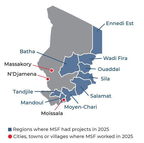 Country map for the IAR 2025.