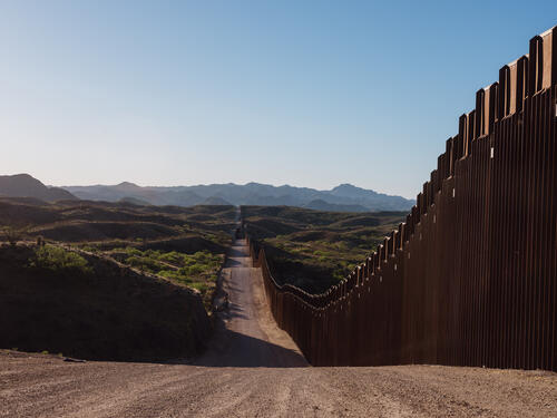 Migration at US border - Arizona