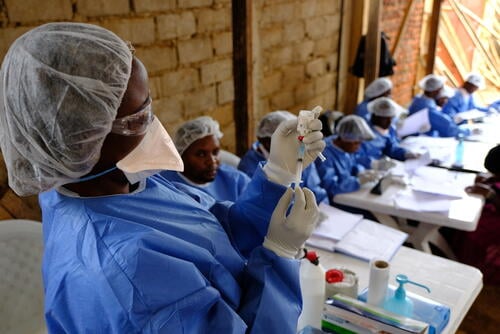 Centre de traitement d'Ebola de Beni