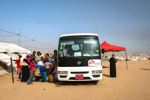Erbil Iraq - Debaga Camp and Mobile Clinic