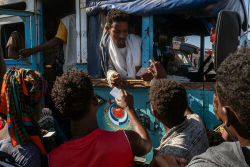 لجوء آلاف الإثيوبيين إلى السودان