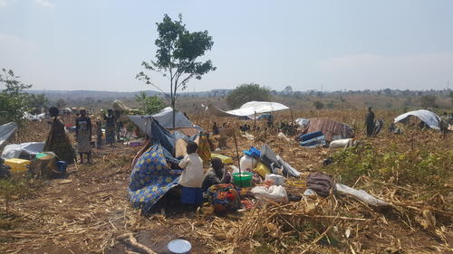 Congolese refugees in Uganda