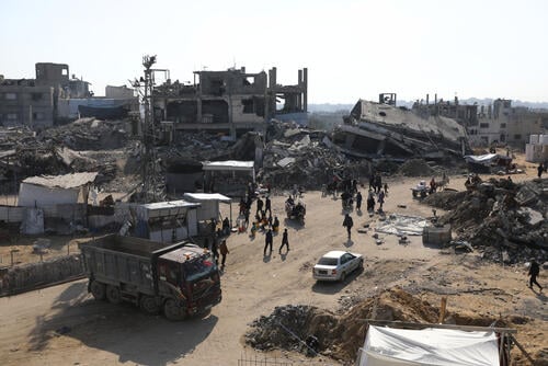 Palestinian residents of Jabalya