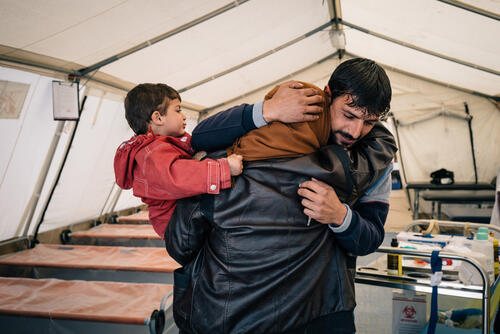 Centro de trauma de MSF, ao sul de Mosul, no Iraque