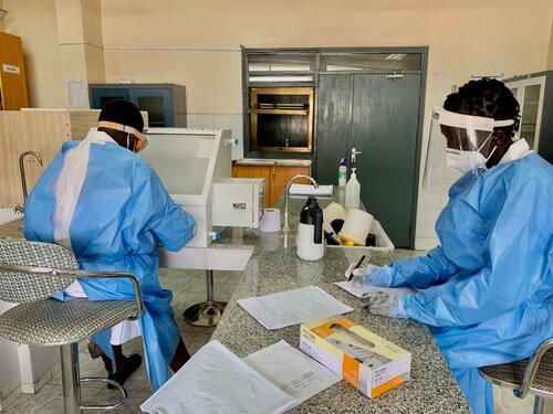 COVID-19 Intervention: National Public Health Laboratory, Juba