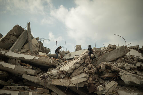 MSF Clinic in Gaza City (fleeing North Gaza package)