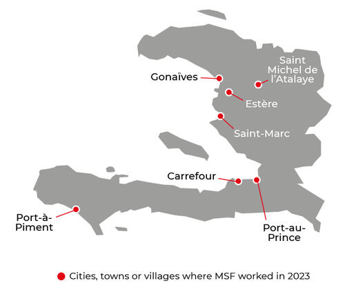 Haiti IAR map 2023