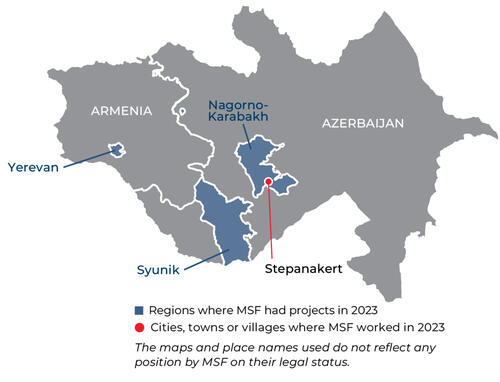 Armenia IAR map 2023