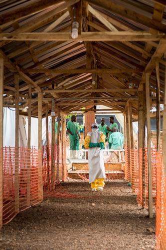 Ebola Treatment Centre in Kailahun, Sierra Leone