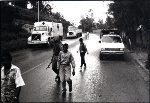 Kigali, genocide Rwandan Tutsis, april 1994