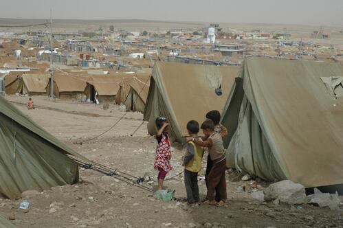 2012.10.09.Iraq-Domeez Syrian refugee camp
