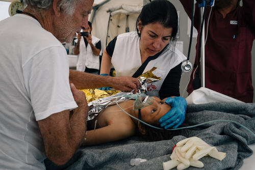 MSF Field Trauma Clinic, South of Mosul, Iraq