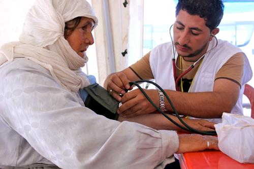 Iraq - Medical care for Syrian crossing the Iraqi Kurdistan border