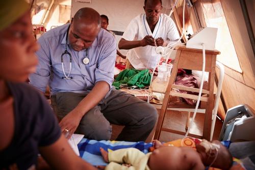 Doctors Without Borders in Central Africa Republic.
