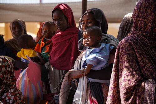 Malnutrition in Zamzam camp, North Darfur