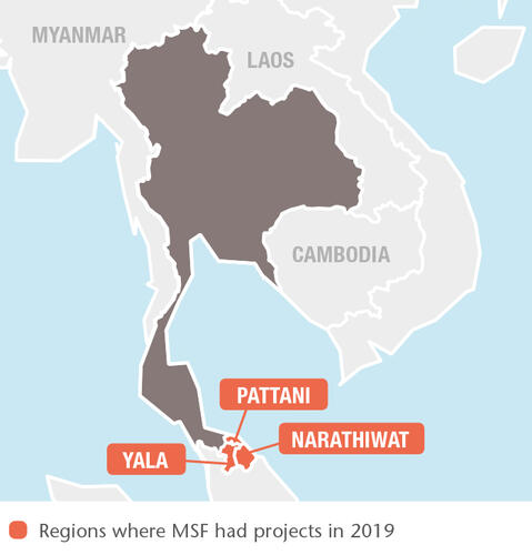 Thailand MSF projects in 2019