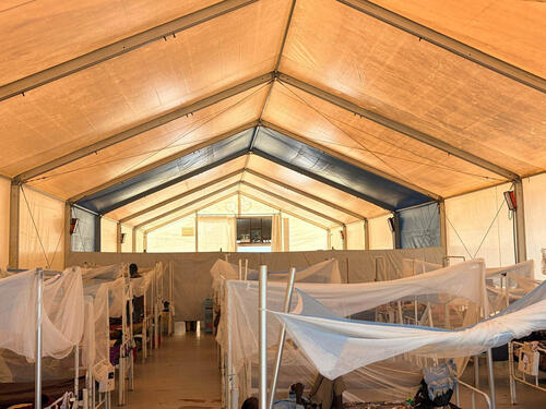 Um Rakuba camp in eastern Sudan hosts around 17,000 refugees, most of whom fled the Tigray conflict in Ethiopia in 2020 — only to be caught again by Sudan's war. As humanitarian actors withdraw, MSF remains the main provider of healthcare here, for refugees and Sudanese host communities alike. In 2025 alone, our teams delivered more than 68,000 outpatient consultations.