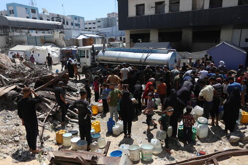 Israeli authorities are starving Palestinians of water