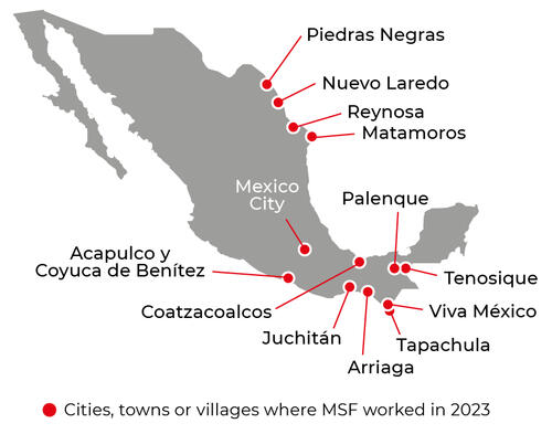 Mexico IAR map 2023