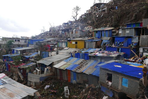 Chido cyclone in Mayotte